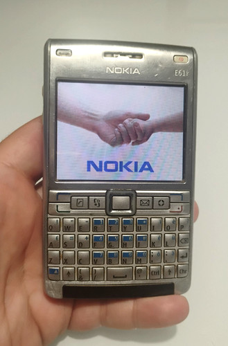 Cellulare vintage nokia e61i - cellulare,
