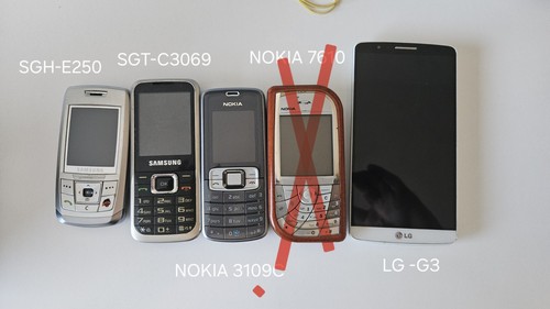 Samsung nokia lotto 5 - lg,
